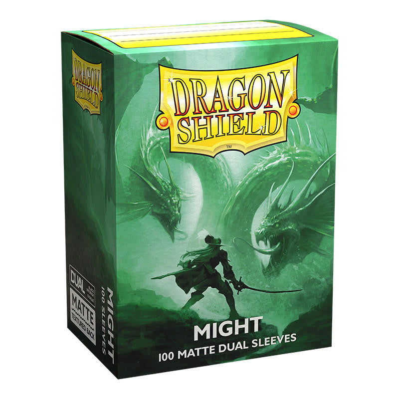 Arcane Tinman Dragon Shields: Standard Dual Matte Might (100 ct.)